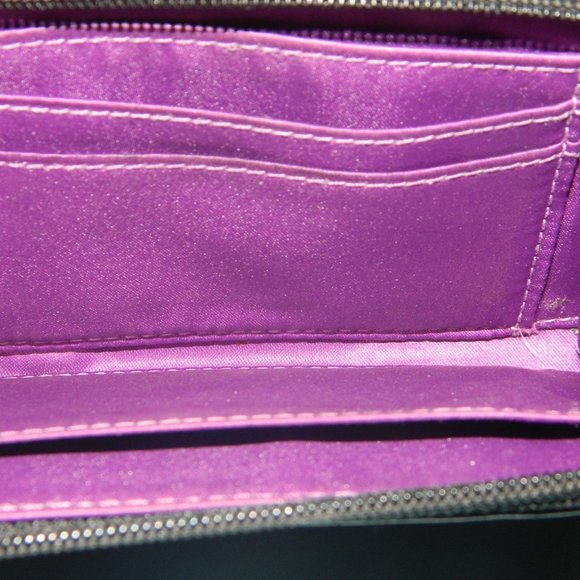 Coach Leather Zip Around Wristlet - Picture 3 of 3